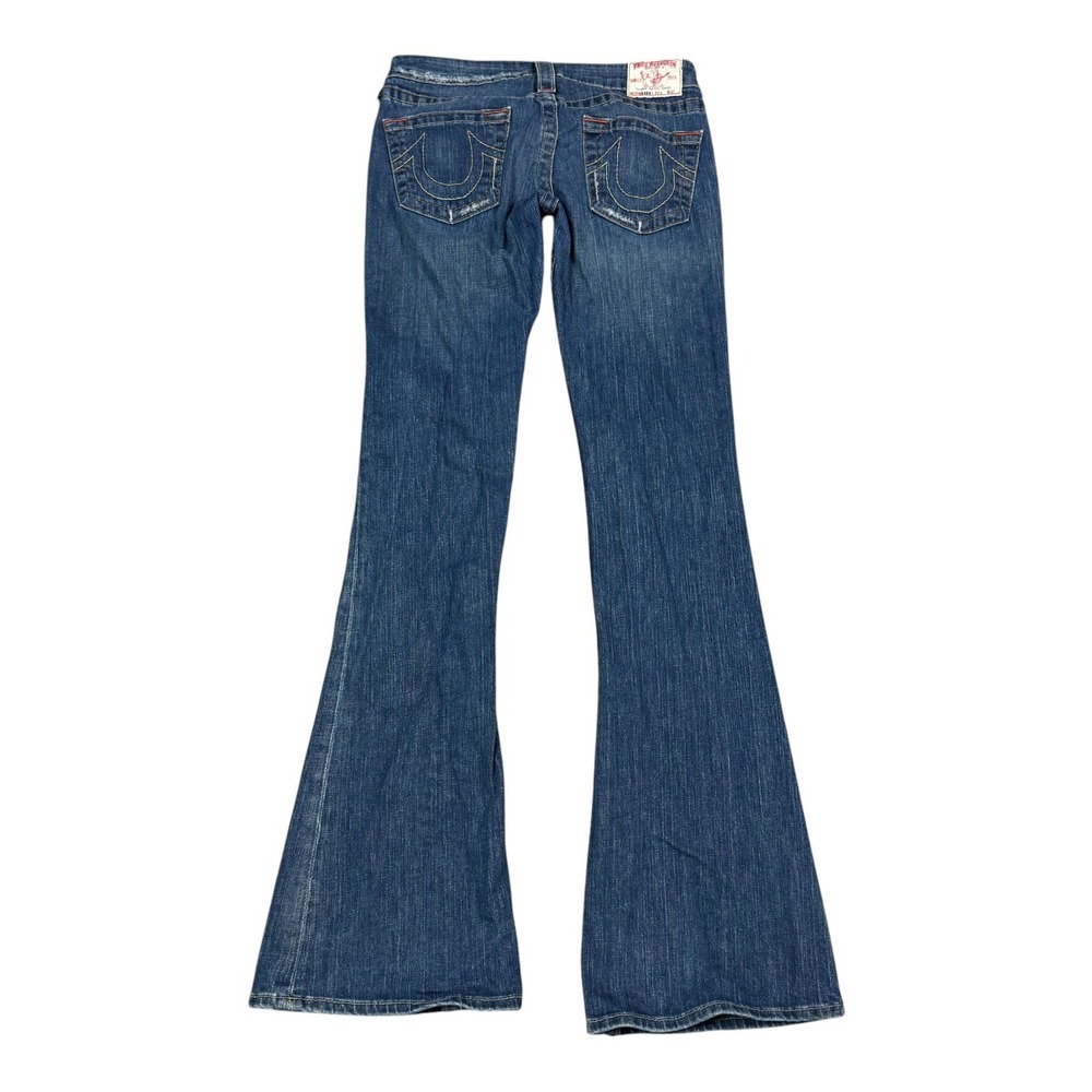 True Religion Y2K Bobby USA Made Bootcut Medium Wash Jeans Women's 27 (29x33.5)